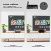Del ninės žaidimų konsolės dok stotis Unitek G1002F01 — USB prijungimo jungtis, juoda
