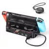 Del ninės žaidimų konsolės dok stotis Unitek G1002F01 — USB prijungimo jungtis, juoda