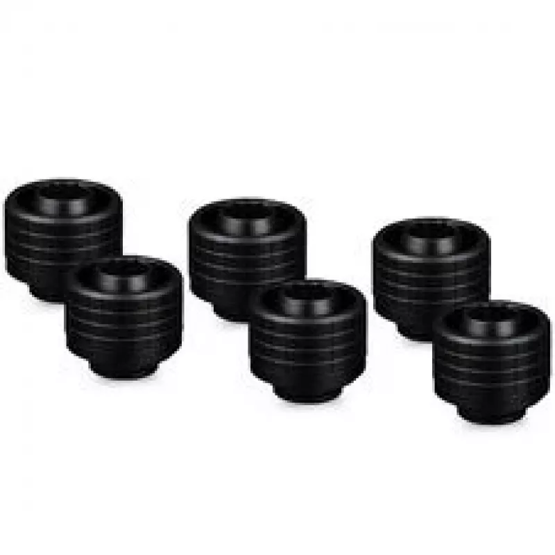 Thermal Grizzly DeltaMate Fitting ST16 Juoda — 6-Pack šilumos pado išlyginimo priedas