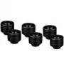 Thermal Grizzly DeltaMate Fitting ST16 Juoda — 6-Pack šilumos pado išlyginimo priedas