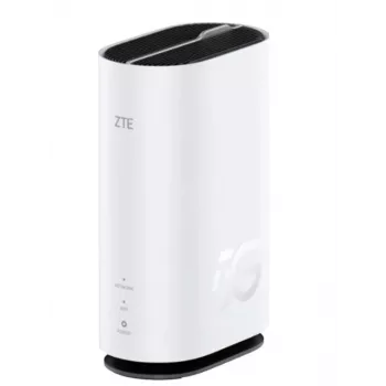 ZTE G5C – Gigabit Ethernet dviejų dažnių (2,4 GHz / 5 GHz) „Wi-Fi 6“ 4G/5G belaidis maršruto parinktuvas, baltas