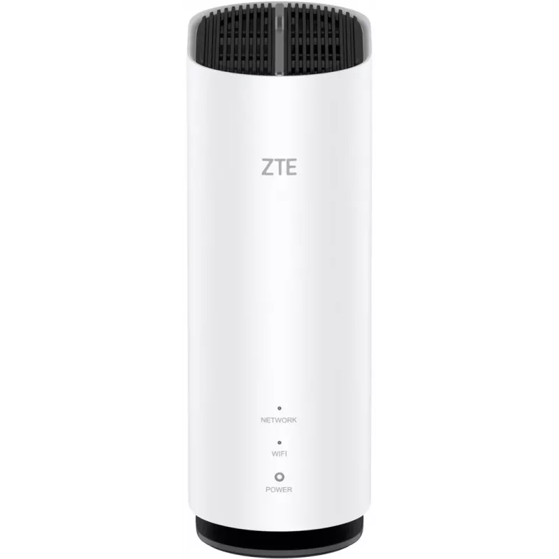 ZTE G5C – Gigabit Ethernet dviejų dažnių (2,4 GHz / 5 GHz) „Wi-Fi 6“ 4G/5G belaidis maršruto parinktuvas, baltas