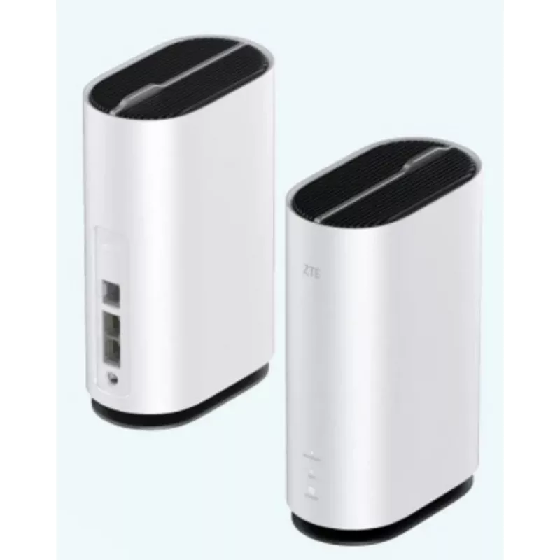 ZTE G5C – Gigabit Ethernet dviejų dažnių (2,4 GHz / 5 GHz) „Wi-Fi 6“ 4G/5G belaidis maršruto parinktuvas, baltas