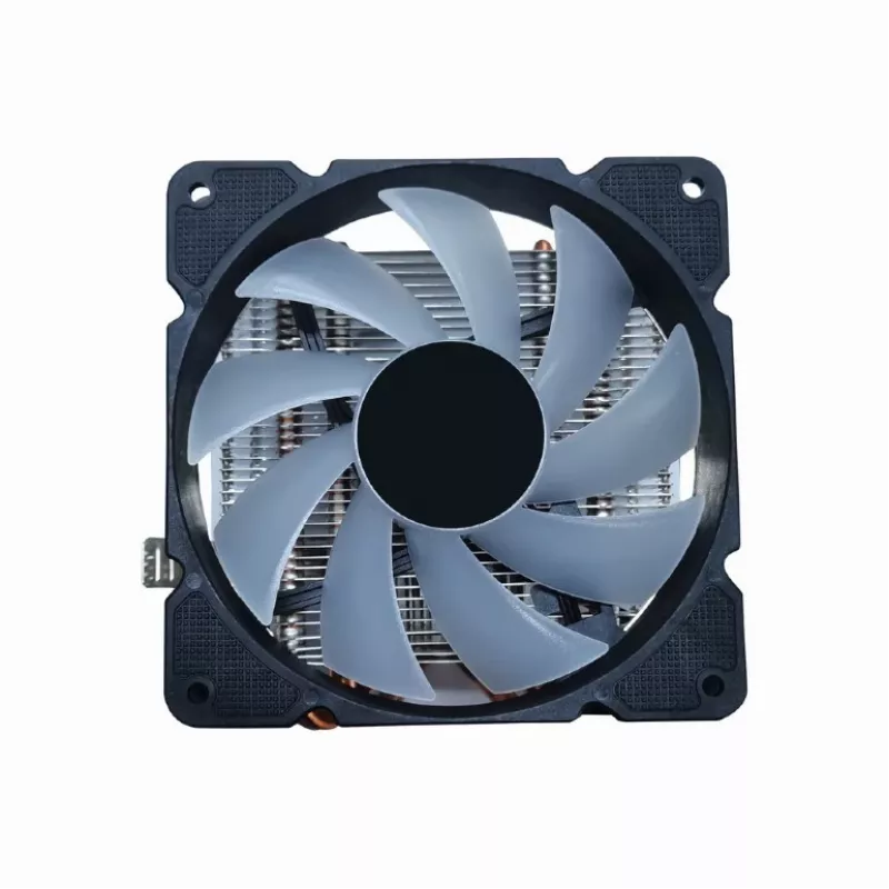 Oro aušintuvas Gembird CPU-HURACAN-ARGB-X140 12 cm, juoda, balta, 800–1600 RPM