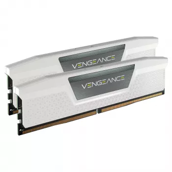 Corsair Vengeance 32GB (2x16GB) DDR5 6400MHz CL36 stalinio kompiuterio atminties rinkinys – baltas