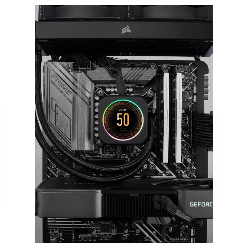 Corsair Vengeance 32GB (2x16GB) DDR5 6400MHz CL36 stalinio kompiuterio atminties rinkinys – baltas