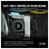 Corsair Vengeance 32GB (2x16GB) DDR5 6400MHz CL36 stalinio kompiuterio atminties rinkinys – baltas