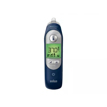 Ausų termometras BRAUN ThermoScan 7+ Connect IRT6575 su Bluetooth, klinikinio tikslumo ausies matavimas