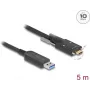 Aktyvus optinis kabelis DeLOCK 83200 USB 10 Gbps Type-A į Type-C 5 m
