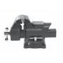 Stalinis spaustuvas STANLEY 100 mm (4 coliai) Heavy Duty — stacionarus metalinis spaustuvas dirbtuvėms