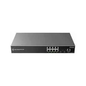 Valdomas komutatorius Grandstream GWN7801P Pro L2++ su 8x 1Gb RJ45, PoE+, SFP, DHCP, CLI, VLAN