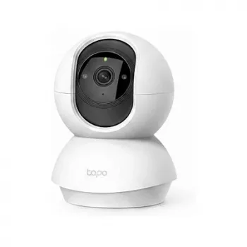 IP kamera TP‑LINK Tapo C200 V5 — 1080p (1920×1080), pasukama/pakreipiama, spalvota diena/naktis, Wi‑Fi, H.264, garsas, 9V DC