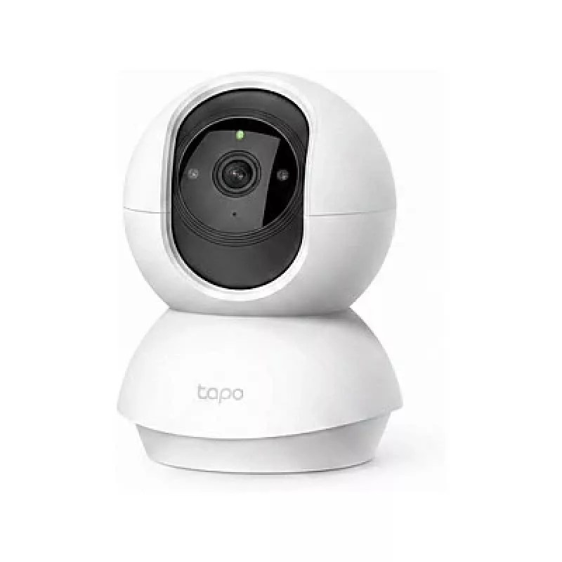 IP kamera TP‑LINK Tapo C200 V5 — 1080p (1920×1080), pasukama/pakreipiama, spalvota diena/naktis, Wi‑Fi, H.264, garsas, 9V DC