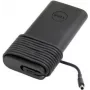 Dell 3 šakų kintamosios srovės adapteris - maitinimo šaltinis - 130 vatų - Europa - skirtas Precision Mobile Workstation 5510, 5520, M3800 (K9VXV)