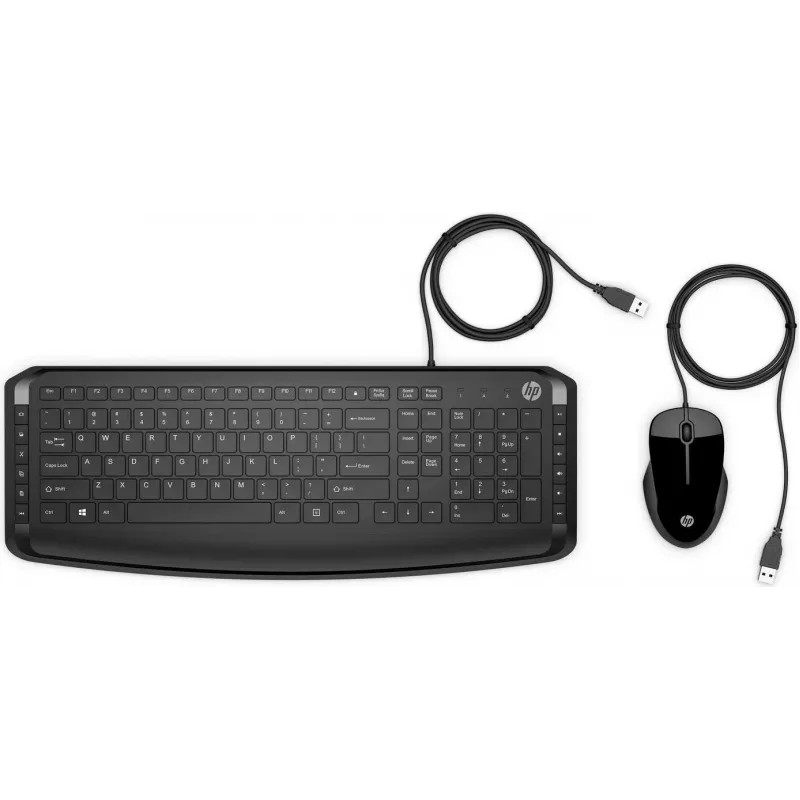 HP Wired klaviatūra pelė 250 NR (9DF28AA#UUW)