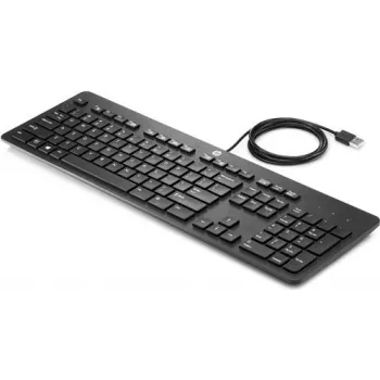 HP USB Business plonas klaviatūra, pilno dydžio, laidinė USB, juoda, N3R87AA#ABZ