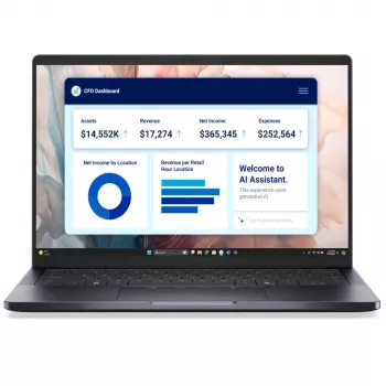 Nešiojamasis kompiuteris Dell Pro 14 Premium PA14250 — Intel U5-236V, 16GB RAM, 512GB SSD, 14,0 colių FHD+ 300 nit, Intel Arc, 5G WWAN, Pirštų atspaudų skaitytuvas, Windows 11 Pro