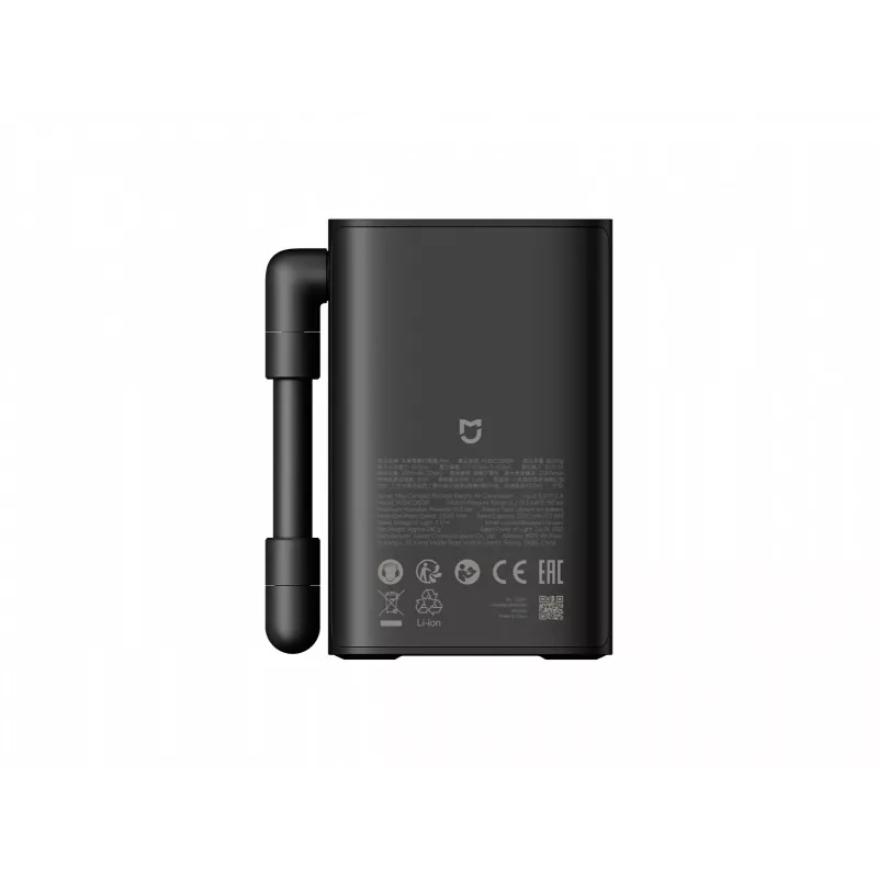 Nešiojamasis elektrinis oro kompresorius Xiaomi Mijia Compact (įmontuota įkraunama baterija, 0,24 kg neto svorio)
