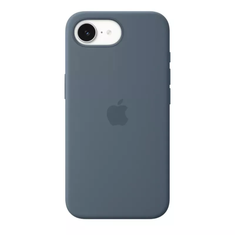 Silikoninis dėklas su MagSafe, skirtas Apple iPhone 17e — Anchor Blue, užvalkalas, tinka 6,1 colio (15,5 cm)