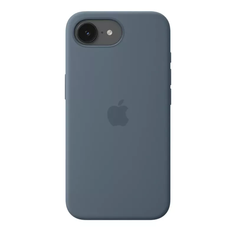 Silikoninis dėklas su MagSafe, skirtas Apple iPhone 17e — Anchor Blue, užvalkalas, tinka 6,1 colio (15,5 cm)