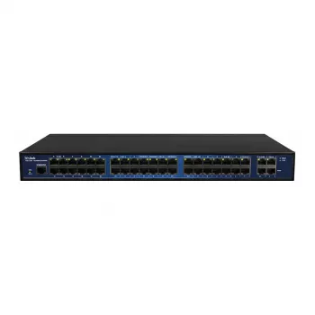 ALLNET valdomas 2+ lygio 44 prievadų gigabitinis komutatorius • 12x GbE • 28x GbE SFP • 4x SFP+ • JSON API • branduolio komutatorius • ALL-SG9440MJ-10G