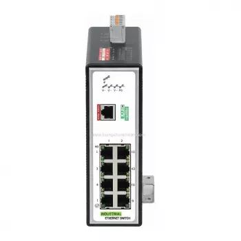 WAGO pramoninis valdomas komutatorius 8 prievadų 100Base-TX PROFINET juodas 852-602 - Komutatorius - 0,1 Gbps