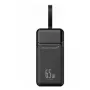 RealPower PB-27000 Pro išorinė baterija 27000 mAh 65W 2x USB-A 2x USB-C juoda