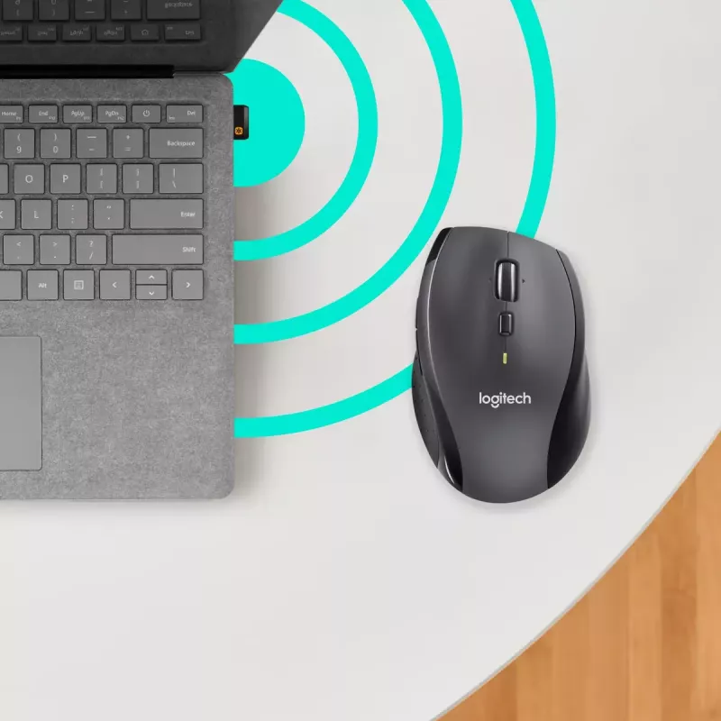 Pelė Logitech Marathon M705 Wireless USB juoda