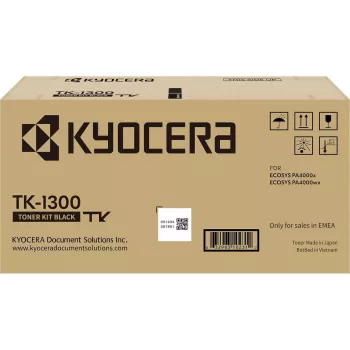 Kyocera Toner Juoda TK-1300 for 3 PA4000x/wx - toner unit - Juoda