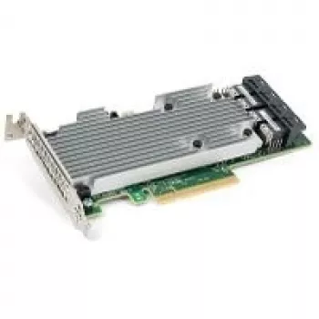BROADCOM - MegaRAID SAS 9361-16i - Saugojimo valdiklis (RAID) 16 prievadų/kanalų SATA / SAS 12Gb/s Low-Profile 12 Gbit/s RAID 0 1 5 6 10 50 60 PCIe 3.0 x8