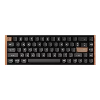 Belaidė mechaninė klaviatūra Keychron K6 HE Special Edition — Gateron Double‑Rail jungikliai, kompaktiškas 65% išdėstymas