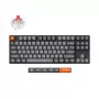 Keychron K8 Max klaviatūra universali USB RF belaidė Bluetooth juoda 80 % mechaninė