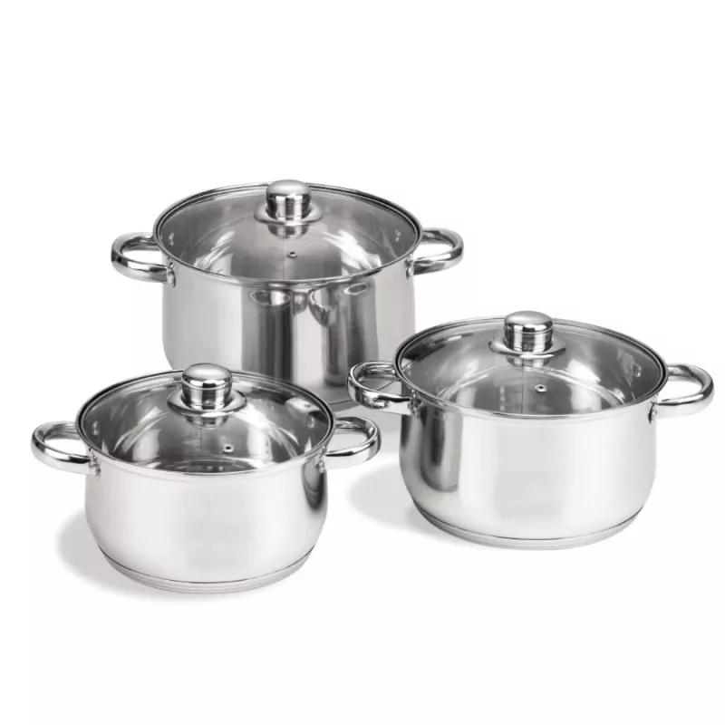 Virtuvės indų rinkinys Maestro MR-2020-6XL — 6 dalių puodų rinkinys