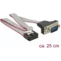 C2G Cat6a ekranuotas (STP) tinklo komutacinis kabelis su apsauga - komutacinis kabelis - RJ-45 (V) į RJ-45 (V) - 0,5 m - STP - CAT 6a - Formuotas, neužsikabinantis, vytos gijos - Pilka