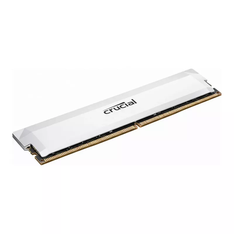 16GB Crucial DIMM Pro OC 6400MHz (baltas) versija OEM (dėklas)