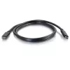 C2G 1m USB Type C laidas 4K palaikymas USB 3.1 Gen 2 M/M