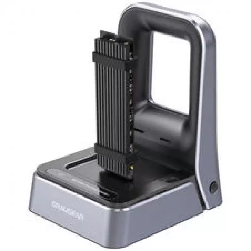 Doko stotelė GrauGear G-M2DK2-40G, skirta M.2 PCIe Gen4x4 NVMe SSD (išorinis korpusas, vienos vietos)