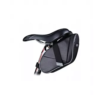 Saddle Bag Motus Under-Saddle Bag Juoda — dviračio sėdynės krepšys, kompaktiška saugykla po balneliu