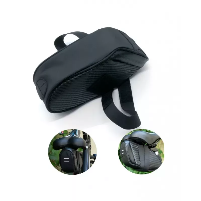 Saddle Bag Motus Under-Saddle Bag Juoda — dviračio sėdynės krepšys, kompaktiška saugykla po balneliu