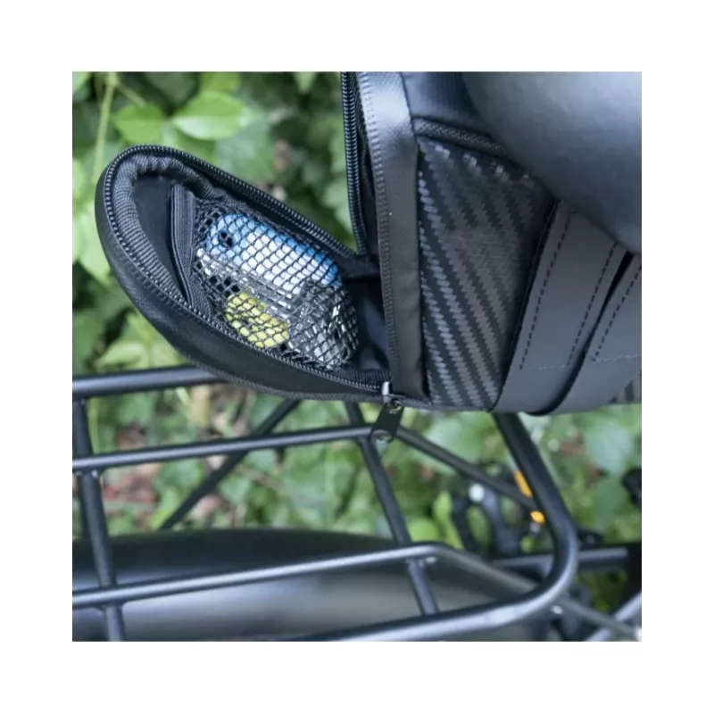 Saddle Bag Motus Under-Saddle Bag Juoda — dviračio sėdynės krepšys, kompaktiška saugykla po balneliu