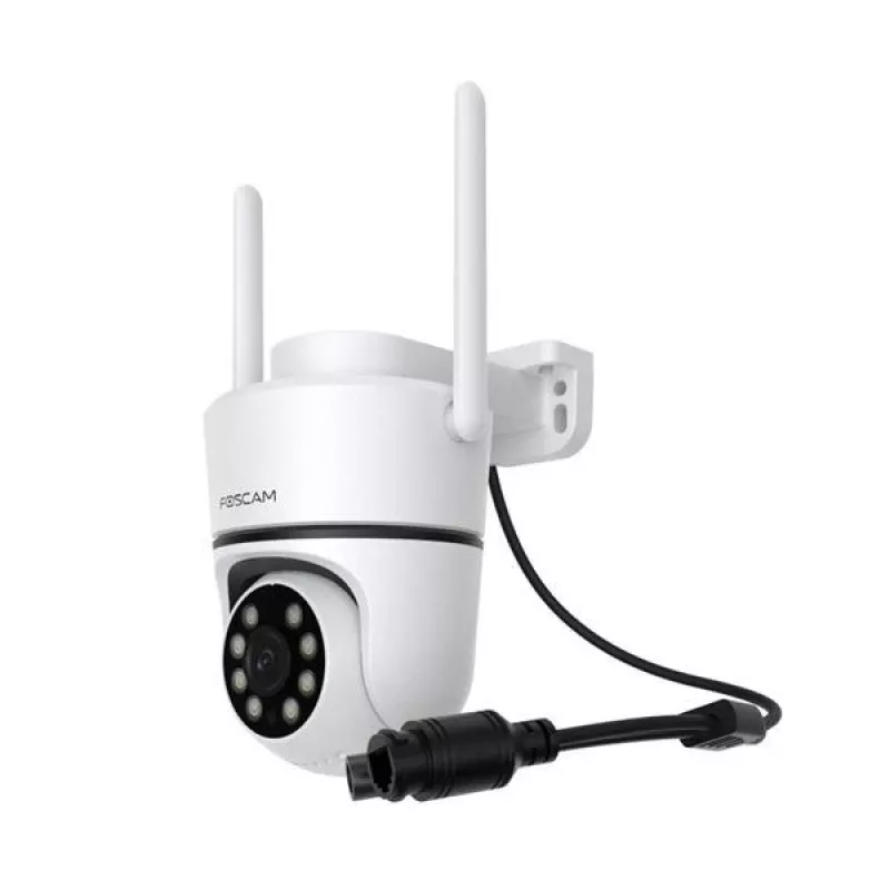 IP kamera Foscam PD5 5MP balta — išorinė/vidinė tinklo stebėjimo kamera, 5 MP skiriamoji geba