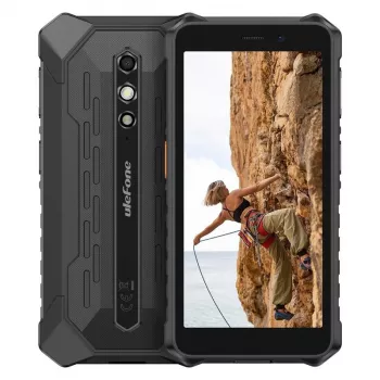 Patikimas išmanusis telefonas UleFone RugKing 2 Pro — 4 GB RAM, 128 GB atminties, juodas