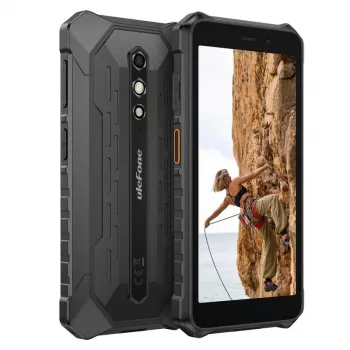 Patikimas išmanusis telefonas UleFone RugKing 2 Pro — 4 GB RAM, 128 GB atminties, juodas
