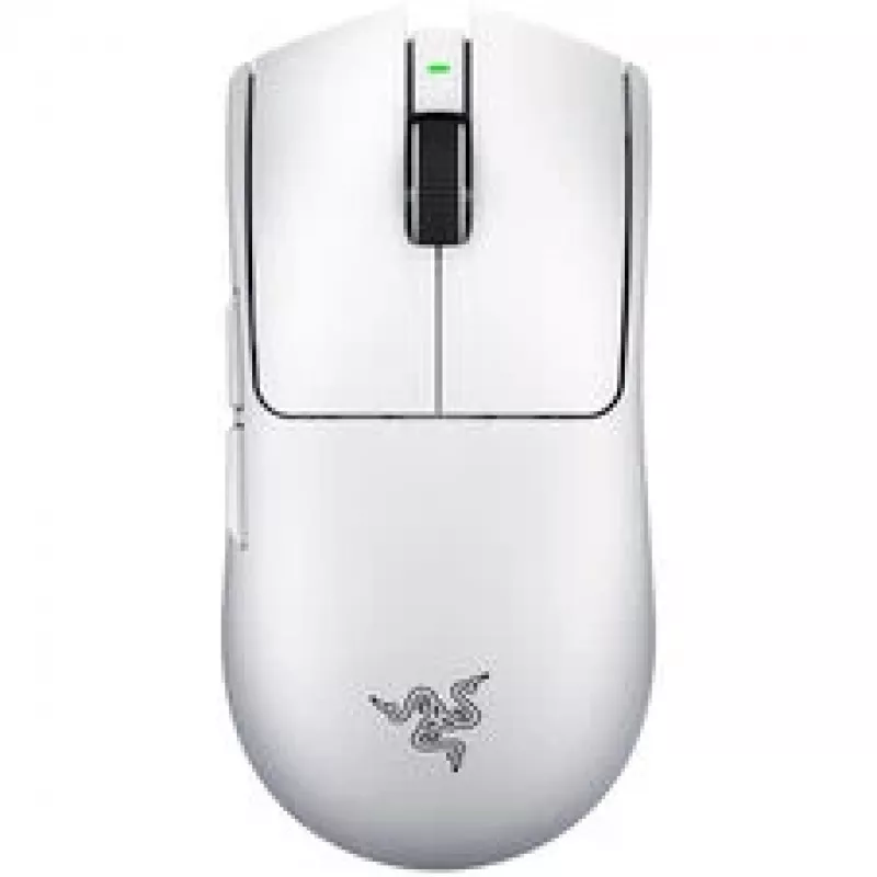Razer Viper V4 Pro White žaidimų pelė - Belaidė, 50 g itin lengva, 50 000 DPI