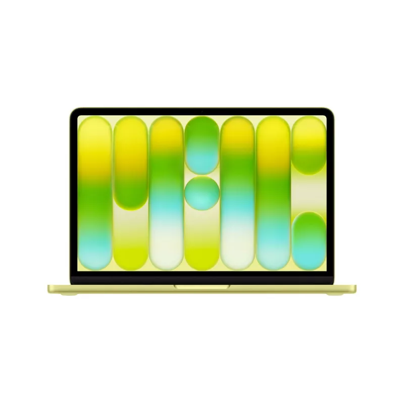 Nešiojamasis kompiuteris Apple MacBook Neo 13 colių — A18 Pro 6 branduolių procesorius / 5 branduolių GPU, 8 GB RAM, 256 GB SSD, 2408×1506 ekranas, macOS Tahoe, Lime