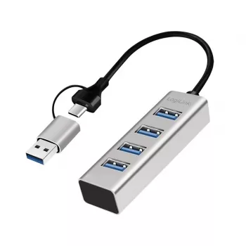 USB 3.0 šakotuvas, 4 prievadai USB-A, 5 Gbit/s