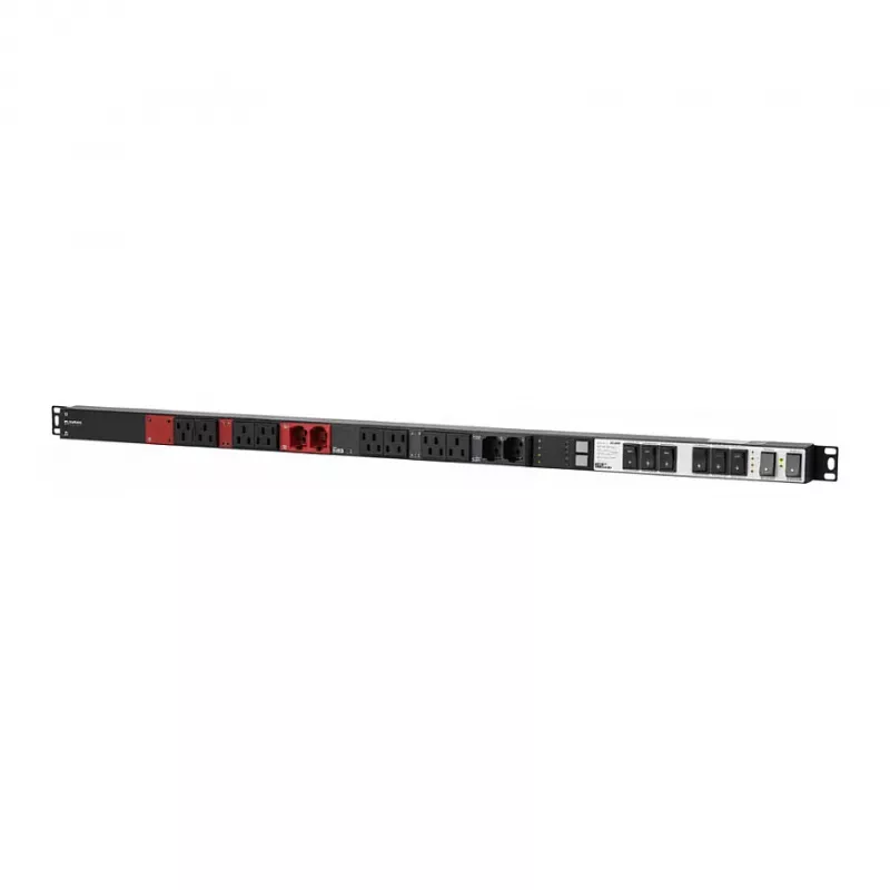 Maitinimo skirstytuvas Bachmann BN ESSENTIAL Metered 24×C13 6×C19 3,0 m CEE 16/5p