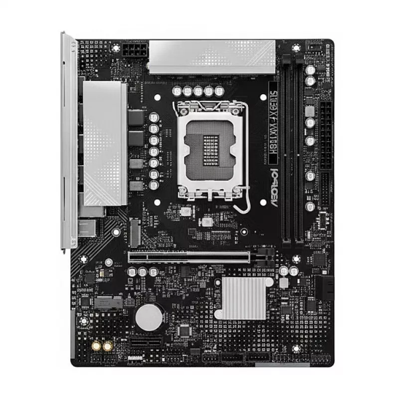 Pagrindinė plokštė ASROCK H810M-X Gen5 WiFi DDR5, skirta Intel S1851 (microATX)