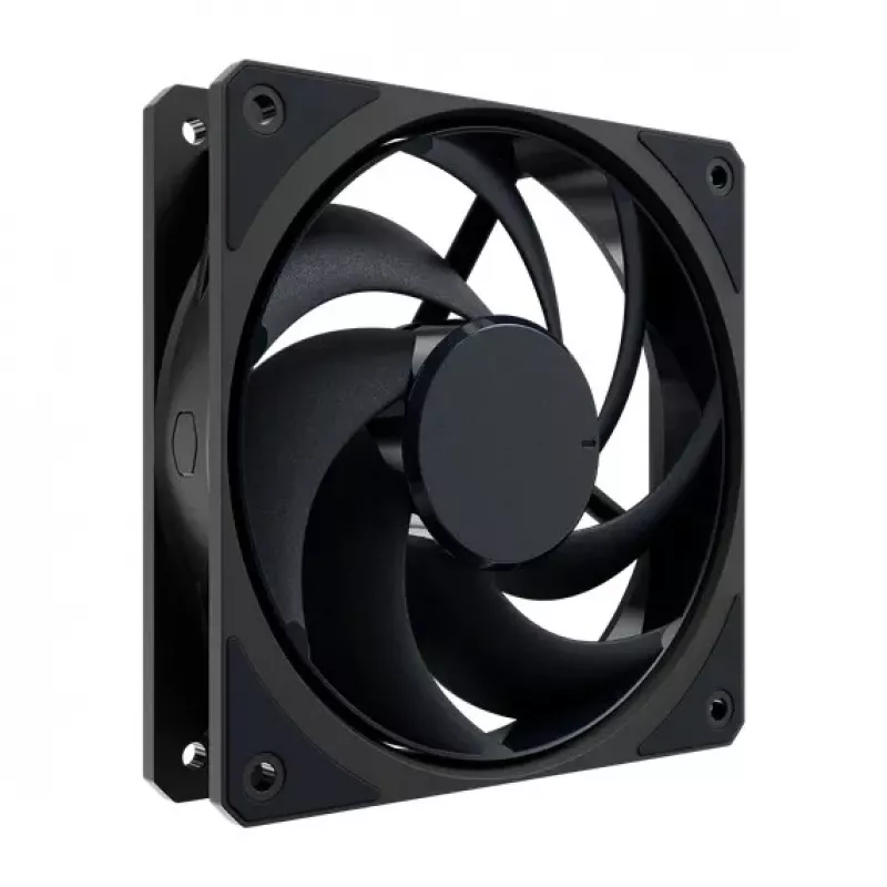 CPU aušinimo ventiliatorius Cooler Master Fan Mobius 120 plonas, 120 mm plonas PWM ventiliatorius, modelis MFZ-S2NN-25NPK-R1