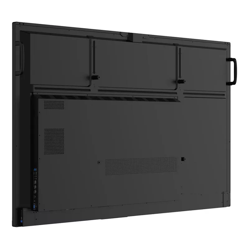 “ViewBoard 41” serijos jutiklinis ekranas, 75 colių UHD, “Android 16 EDLA”, IR, 450 nitų, 2 x 20 W + 15 W žemų dažnių garsiakalbis + 8 mikrofonų masyvas, 3 x USB-C, 8/128 GB, 8 branduolių procesorius